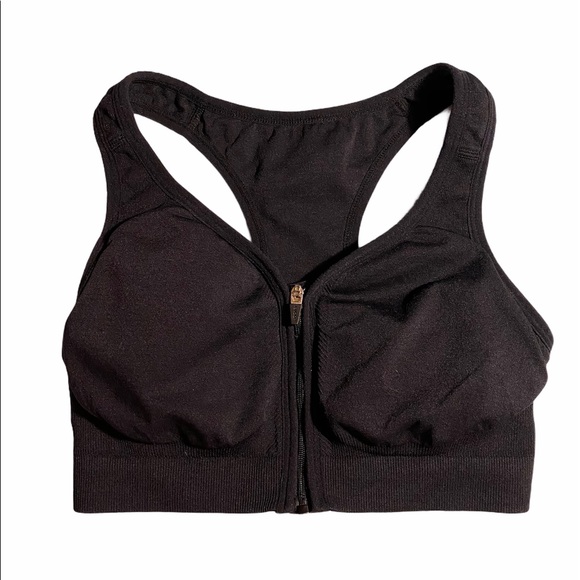 Jockey Other - Jockey Mid Impact Zip Front Padded Sports Bra